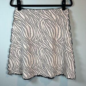 Haystacks Women's Pale Dogwood Garten Brazilian 2 Tone Bias Skirt USA Made Large